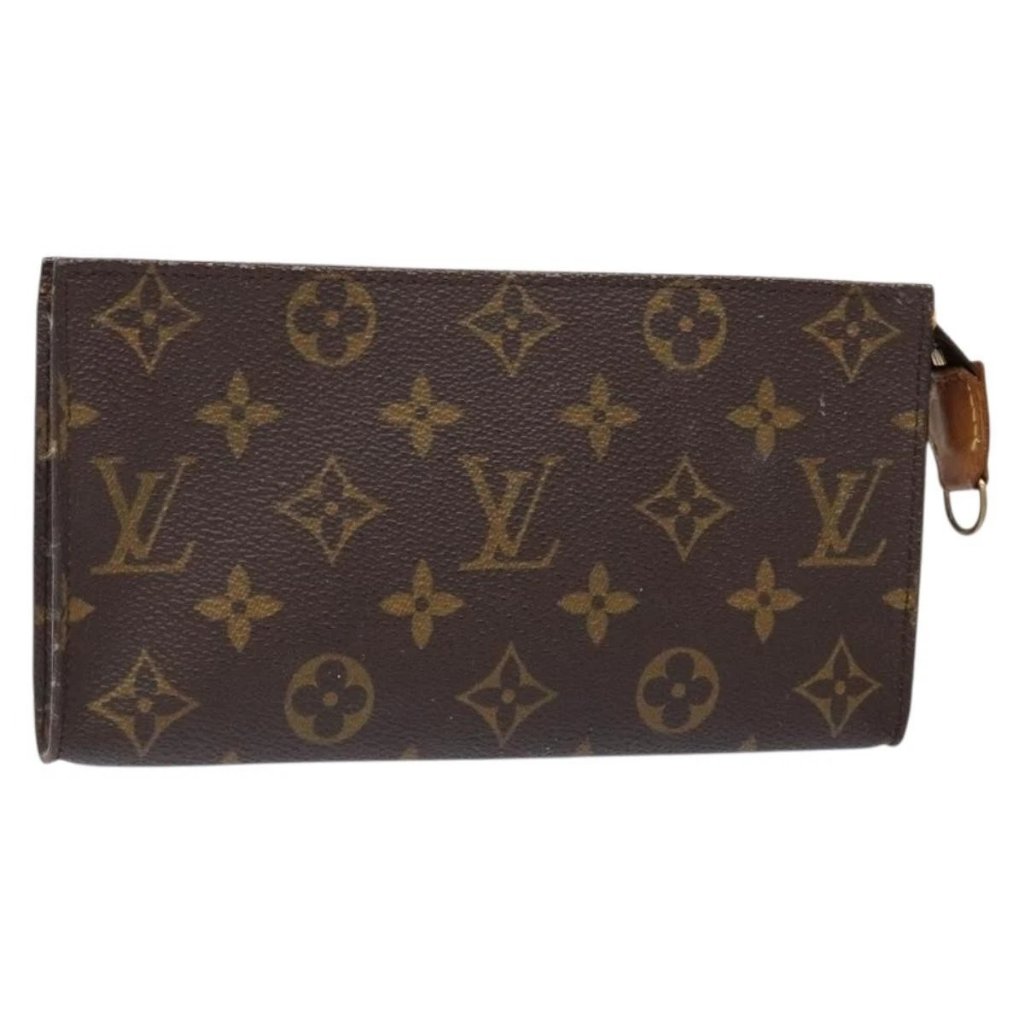 Louis Vuitton Monogram Bucket Gm Accessory Pouch Lv Auth Hk2877